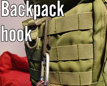 Backpack hook