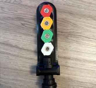 power washer nozzle holder