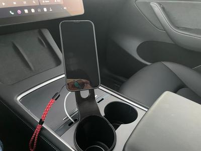 Tesla Cup Holder with MagSafe Charger