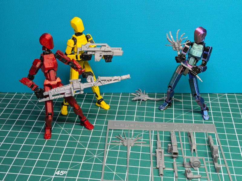 Aliens Weapons Pack for Dummy 13