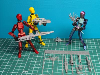 Aliens Weapons Pack for Dummy 13