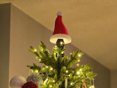 Santa Claus Hat - Christmas/Holiday Tree Topper
