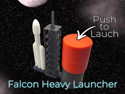 Falcon Heavy Rocket Launcher