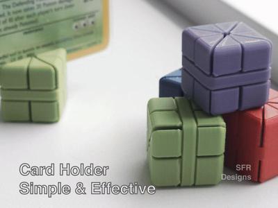 Card Holder Simple & Effective Tabletop Board Game