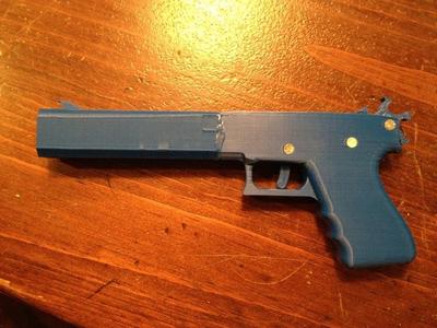 Rubber band gun simi auto