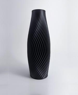 Modern Vase Design "Volute" minimalistic spiral design | STL to 3D print