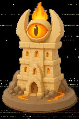 Barad-Cut – Stylized Dark Tower of Sauron   