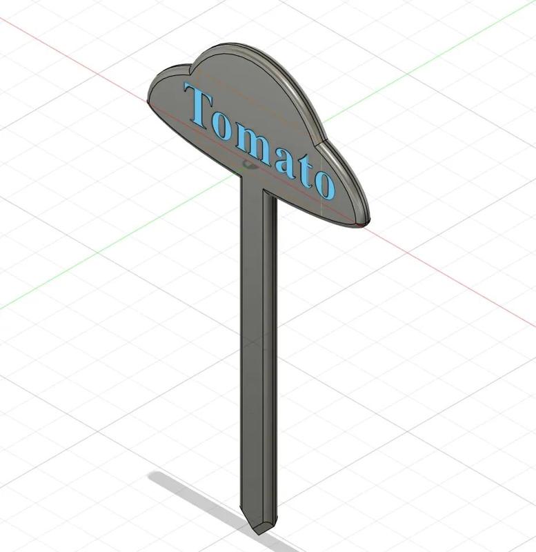 Cloud Plant Sign   