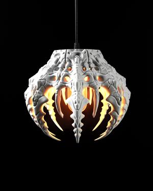 Skeletal Pendant Lamp by MODERN MACHINE