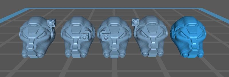 Alternate Terminator Helmets