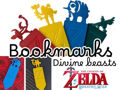 Bookmarks - Zelda’s divine beasts