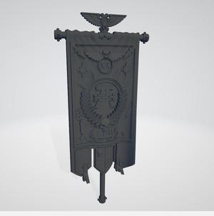 40k Alpha Legion Banner