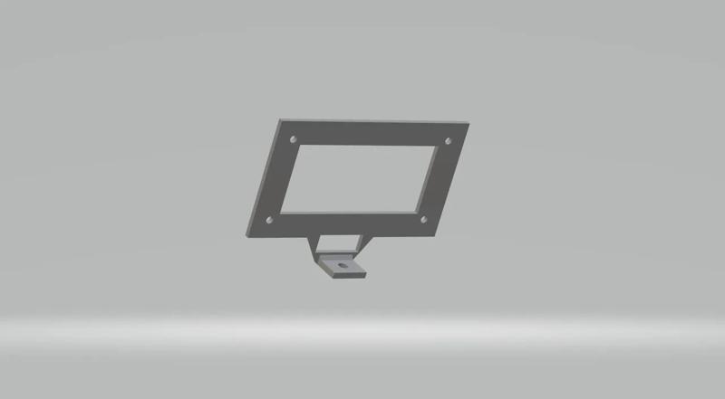 Xpro Mini Jeep License Plate Frame   