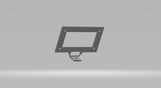 Xpro Mini Jeep License Plate Frame   