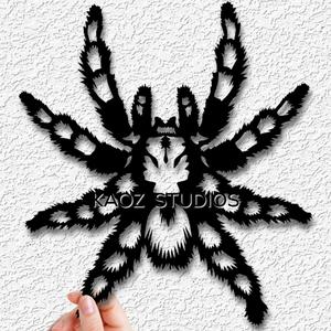tarantula wall art spider wall decor arachnid decoration