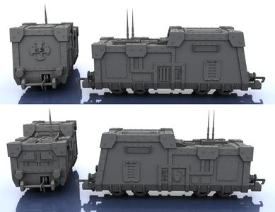 OO Train - Warhammer Style - Armoured Intel   