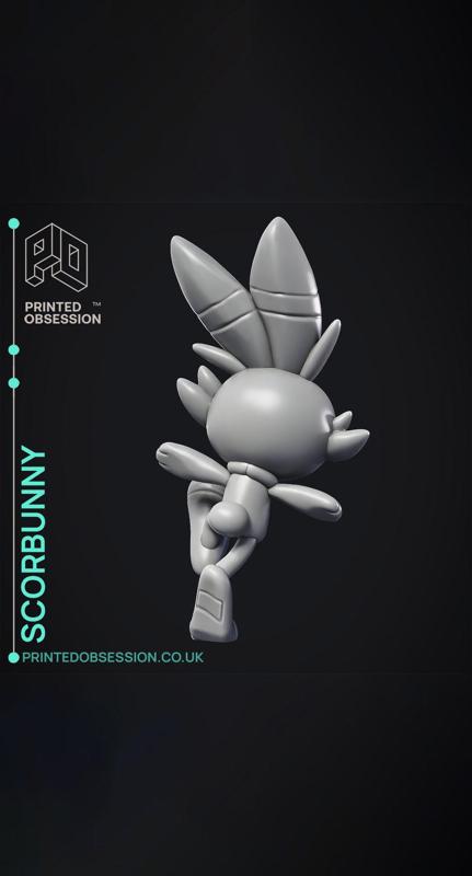 Scorbunny - Pokemon - Fan Art