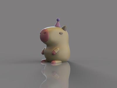 Capybara Kawaii