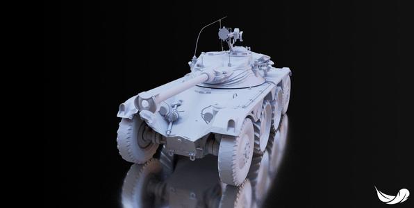 PANHARD-EBR-90 TANK - 1-35 - 1-50 - 1-72