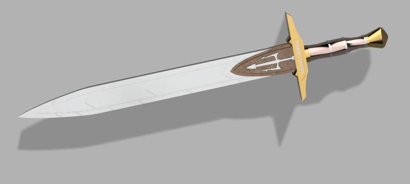 Percy Jackson Sword Riptide Inspired Replica Prop Costume