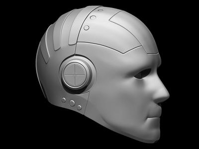 Robot crash dummy helmet 2