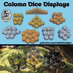 Dice Set Display - Towers