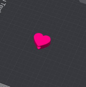 Heart Straw Topper