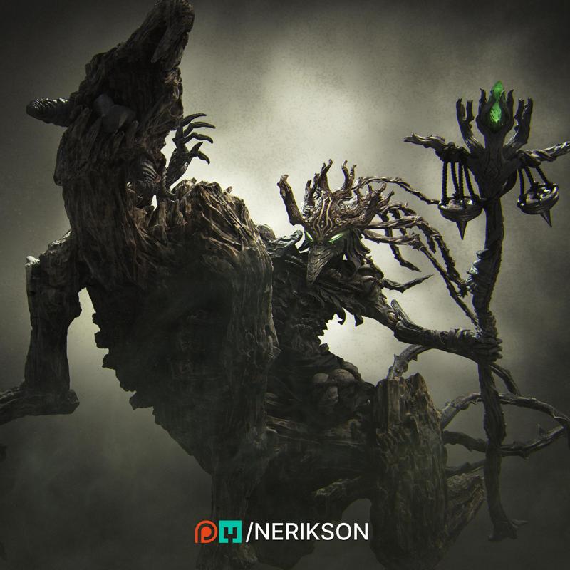 The Four Horseman : Famine [presupported]