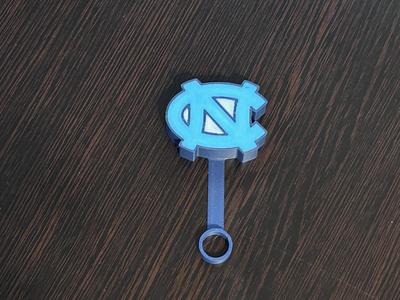 North Carolina Stanley Mug Straw Topper