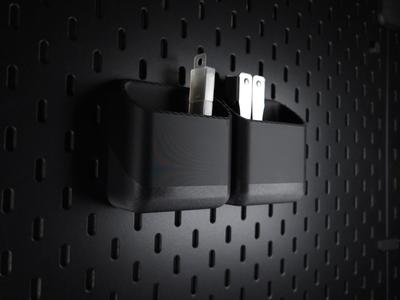 Shallow Skadis Pockets Bins
