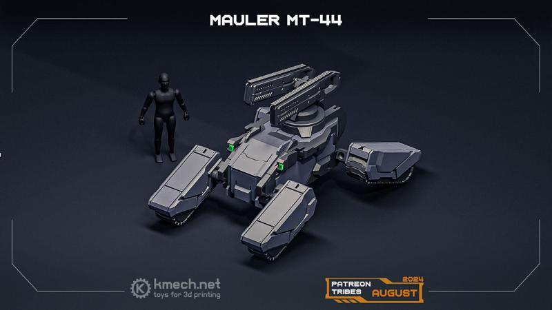 Mauler vehicle scifi