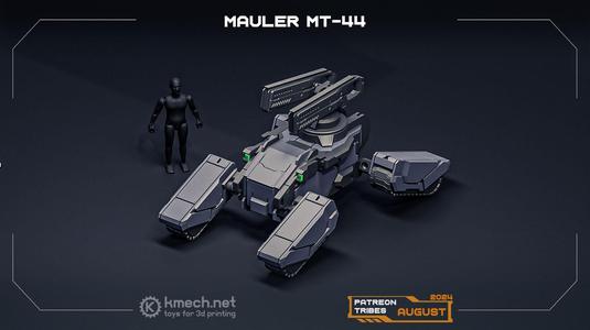 Mauler vehicle scifi