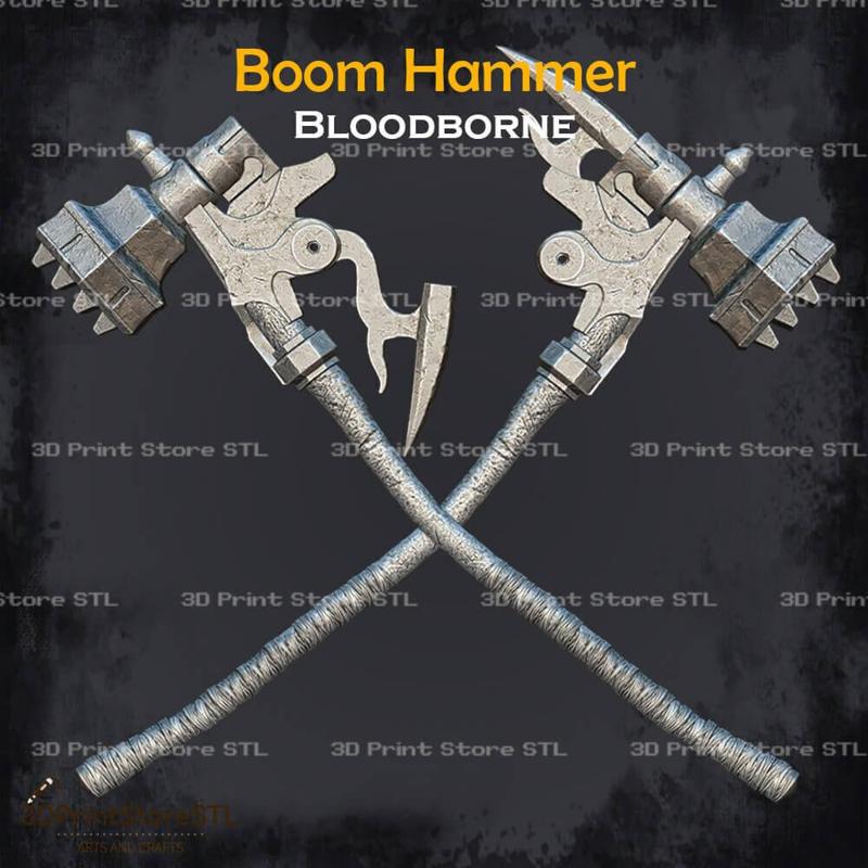 Boom Hammer Cosplay Bloodborne - STL File