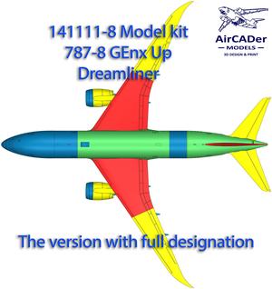 141111-8 Model kit Boeing 787-8 GEnx Up