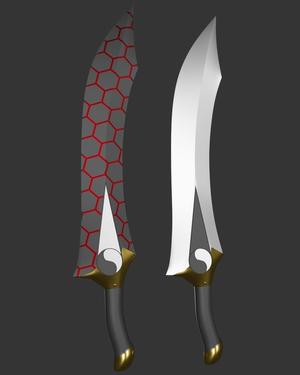 Fate Stay Night UBW - Archer Swords Kanshou Bakuya