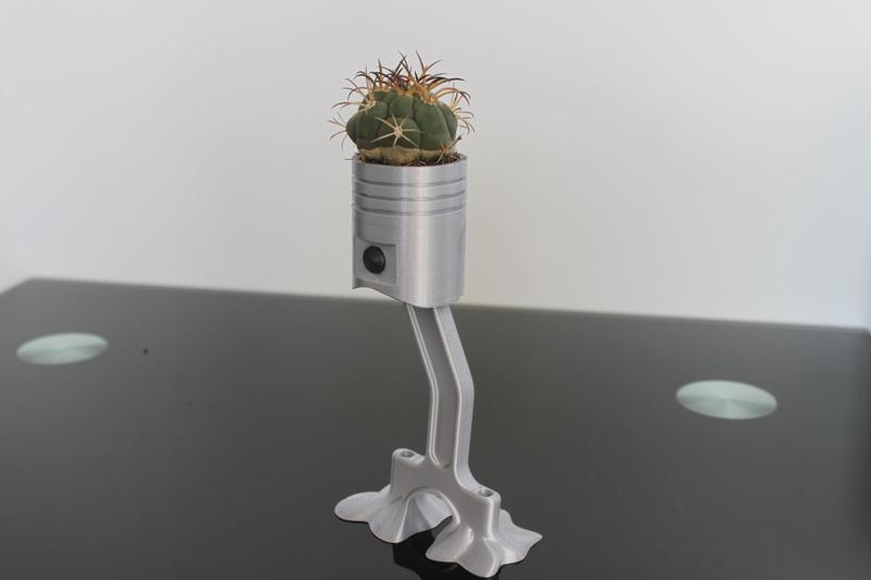 Cast connecting rod pot