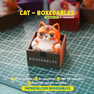Cat - Boxedables [Original Art]