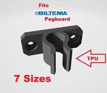 Biltema Pegboard TPU grabhook   