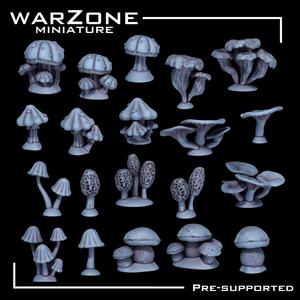 20 Mushrooms Basing Bits