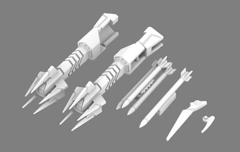 Accessories for TFP FE deluxe Starscream