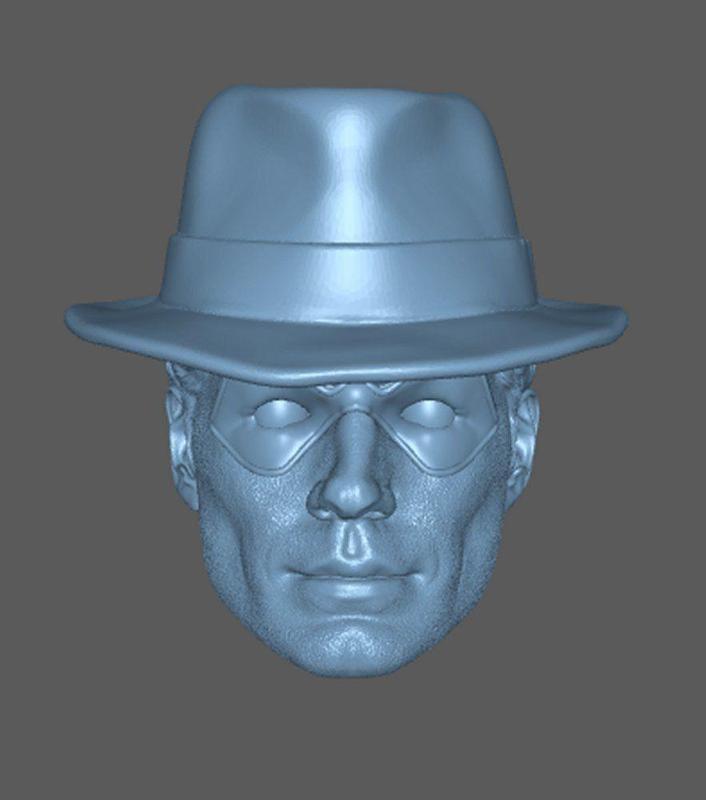 DC PHANTOM STRANGER HEADSCULPT