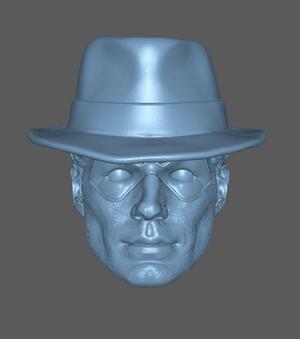 DC PHANTOM STRANGER HEADSCULPT