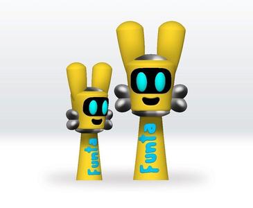 Sprunki OC Funta STL file 3D Model Character Fanart