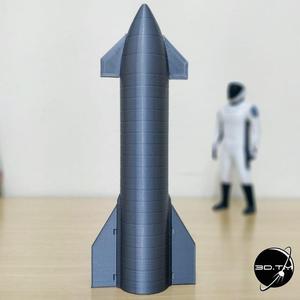 Starship (Easy print - Vase Mode)