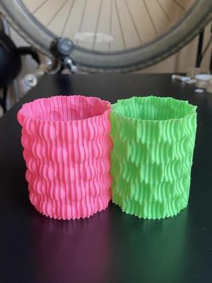 Ridged Bubble Sphere Vase