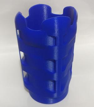 Cubed round cube vase