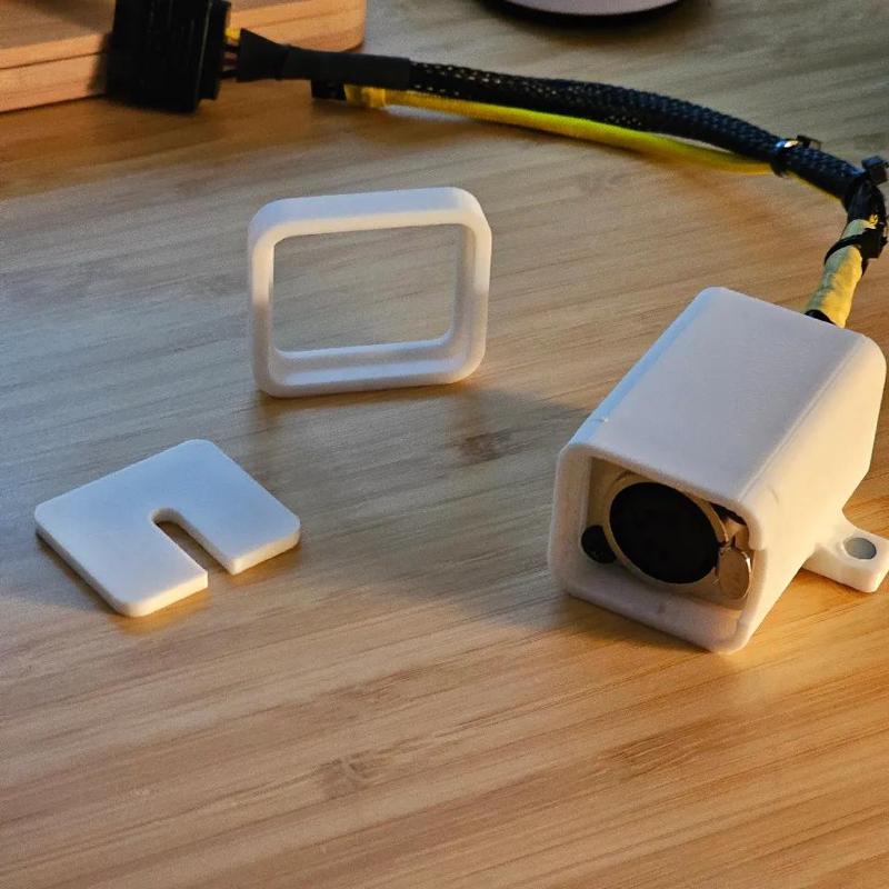 Housing for Panel Mount XLR Connector   