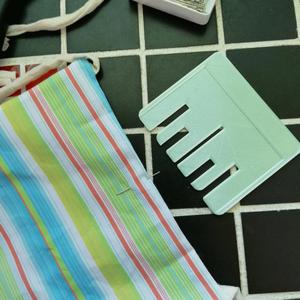 Cutting and folding template