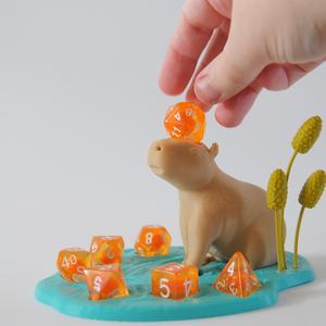 Capybara dice pond - support free