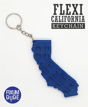 Flexi California Fidget Keychain